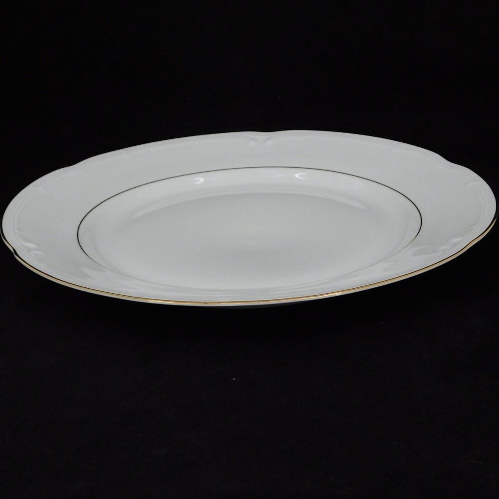 Lot of 2 Baum Southington Golden Rhapsody Dinner Plate 10.5" Gold Trim China - Picture 5 of 8